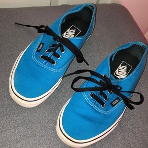 Blue Low Top Vans